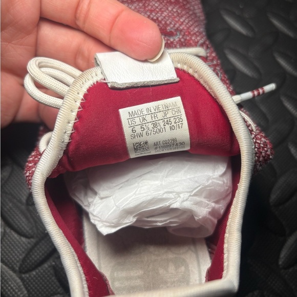 Adidas x Pharrell Williams HU Human Race Sneakers Red US 6 main image 5